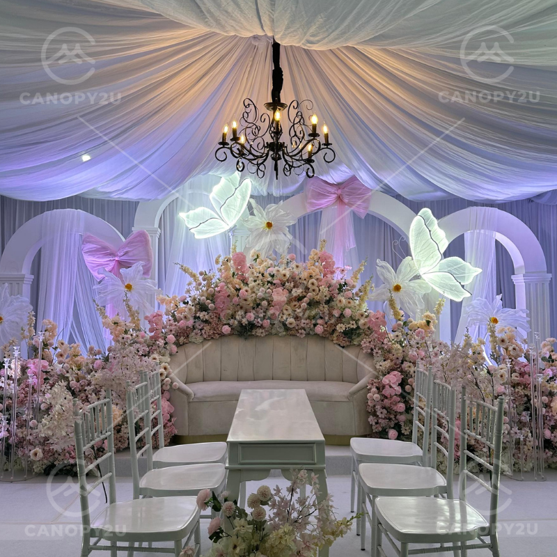 Pelamin Kahwin Eksklusif & Moden | Sentuhan Cinta Majlis Perkahwinan