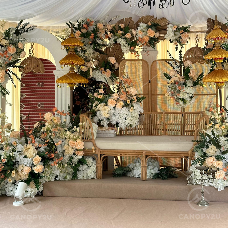 Pelamin Kahwin Eksklusif & Moden | Sentuhan Cinta Majlis Perkahwinan