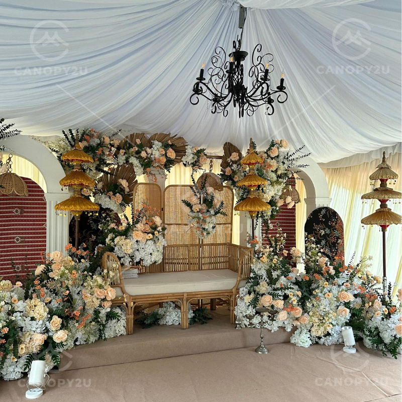 Pelamin Kahwin Eksklusif & Moden | Sentuhan Cinta Majlis Perkahwinan