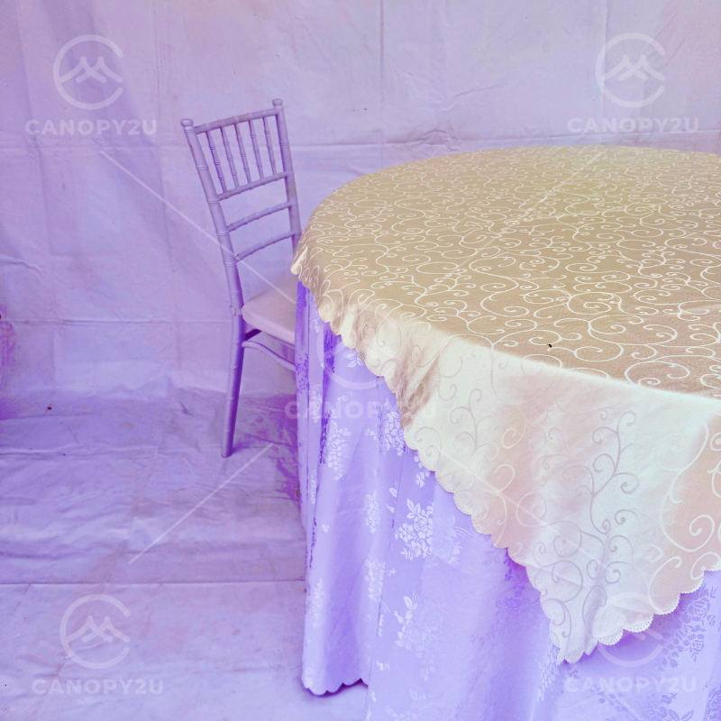 Round Table Top - 5ft Cream